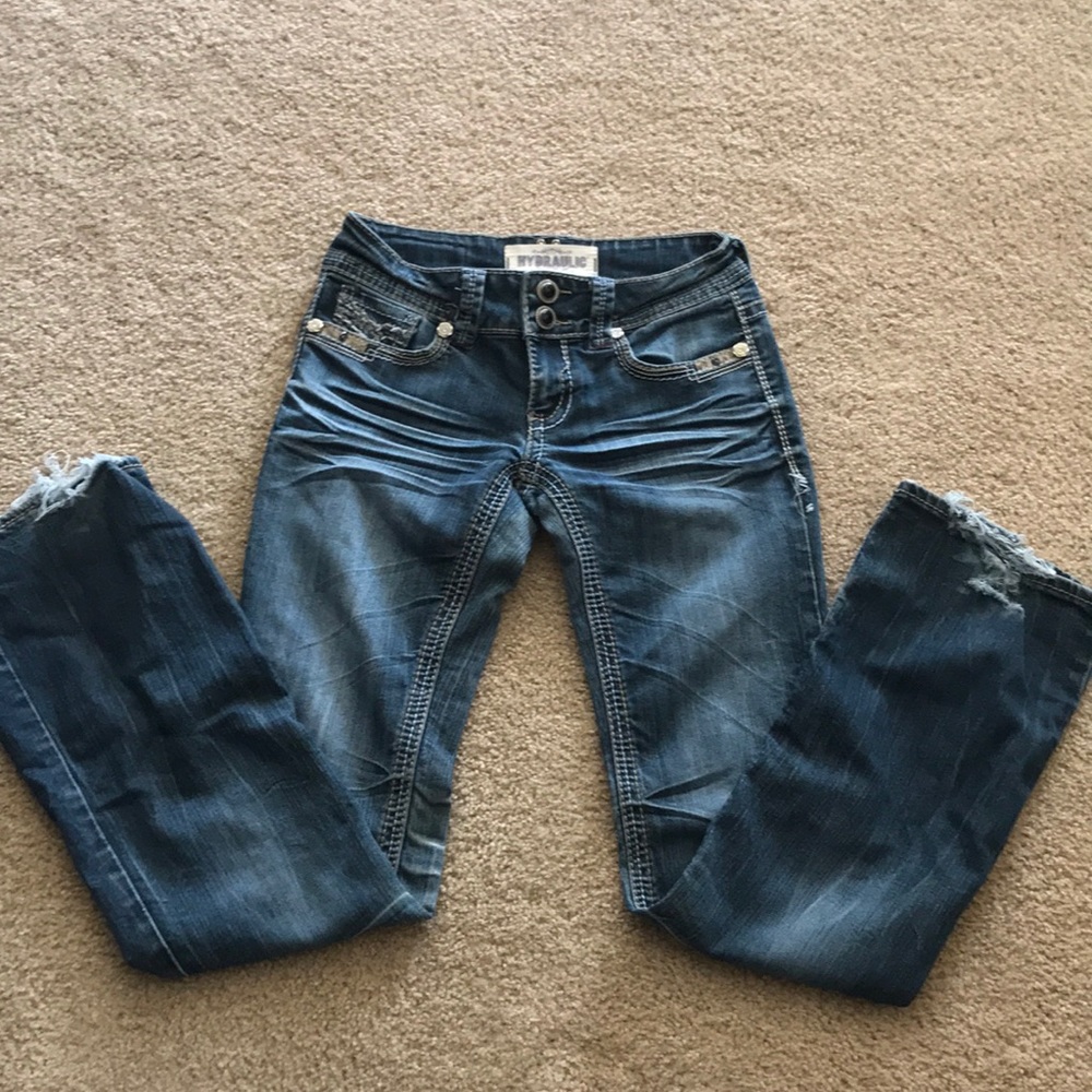 Boot cut jeans